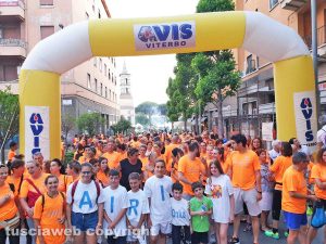 Viterbo - La passeggiata contro l'istiocitosi