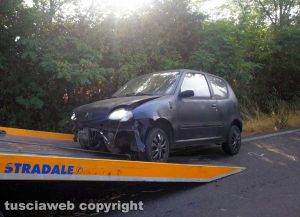 Civita Castellana - Incidente al km 43 della Cassia