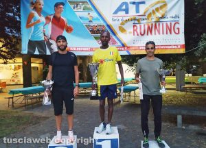 Sport - Atletica - Il podio della Corri Orte