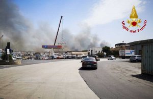 Catania - Incendio