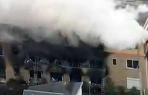 Tokyo - Incendio in uno studio di produzione manga