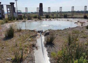 Viterbo - Bullicame - L'acqua alla sorgente