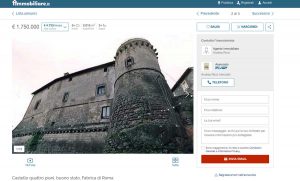 Fabrica di Roma - Castello in vendita su Immobiliare.it