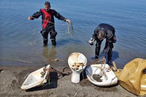Montefiascone - L'operazione dei sub