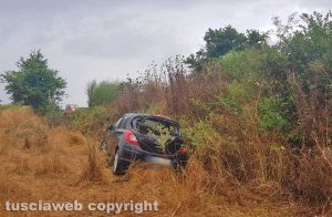 Viterbo - Incidente sulla Tuscanese