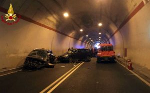 Foggia - Incidente mortale in galleria