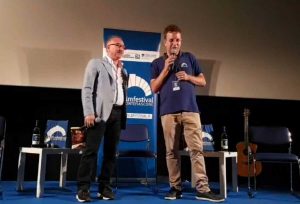 Montefiascone - Maestosi e Paolini sul palco dell'Est film festival