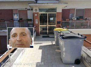 Tragedia in viale Fiume - Nel riquadro Maurizio Ragonesi