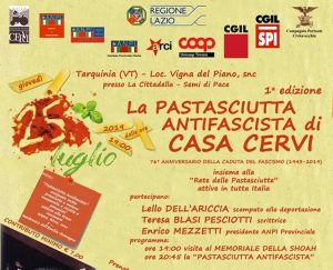 La pastasciutta antifascista di casa Cervi