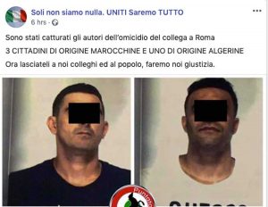 Il post di Soli non siamo nulla. UNITI Saremo TUTTO