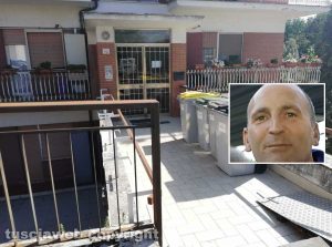 Tragedia in viale Fiume - Nel riquadro Maurizio Ragonesi