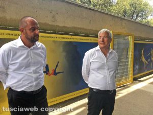Sport - Calcio - Viterbese - Marco Romano e Diego Foresti al Rocchi