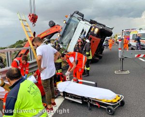 Civitavecchia - Incidente sulla A12