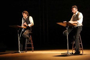 Lo spettacolo "Canto degli esclusi concertato a due per Alda Merini"