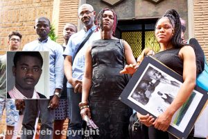 Viterbo - La famiglia di Joshua Chibueze Anyanwu