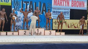 Body building - Le gare a Sapri