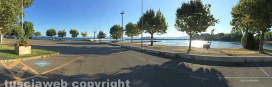 Il porto e il parcheggio di Marta