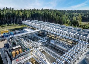 Un impianto geotermico