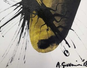 Un'opera di Alberto Giovanninini