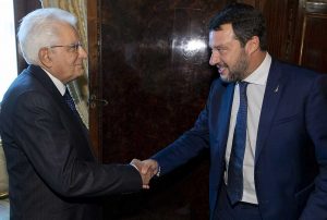 Mattarella e Salvini