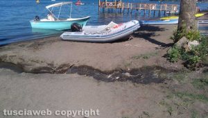 Capodimonte - Sversamento di liquami nel lago di Bolsena