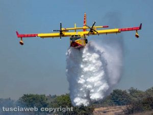Canadair dei vigili del fuoco
