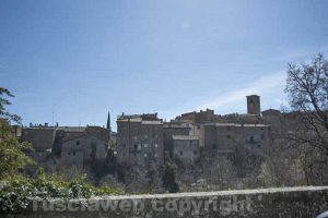 Una panoramica di Bagnoregio