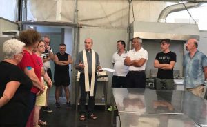 San Lorenzo Nuovo - Benedizione della cucina in occasione della sagra degli gnocchi