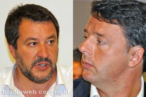 Matteo (Salvini) contro Matteo (Renzi)
