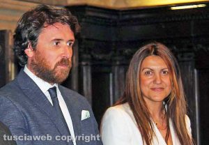 Viterbo - Gli assessori Marco De Carolis e Alessia Mancini