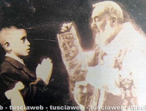 Michele Grifa con padre Pio