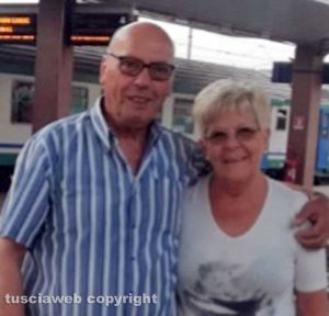 Nadia Carelli e il marito Franco