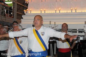 Il capofacchino Sandro Rossi