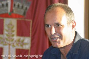 Il sindaco di Montalto di Castro Sergio Caci