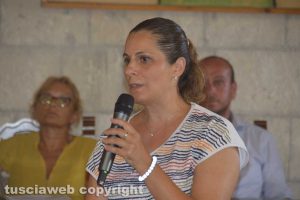La consigliera comunale di Civitavecchia di M5s Daniela Lucernoni