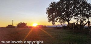 Tramonto a San Lorenzo Nuovo