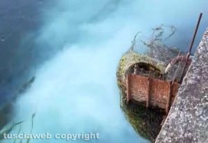 Sversamento di liquami a Marta