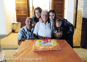 Buon compleanno - Viterbo - I 90 anni di Remo Trippini