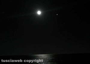Luna a Montalto di Castro