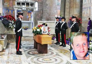 Castel Sant'Elia - I funerali di Daniele Gatti