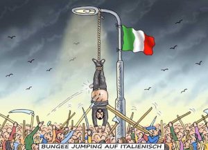 Vignetta provocatoria nei confronti di Matteo Salvini