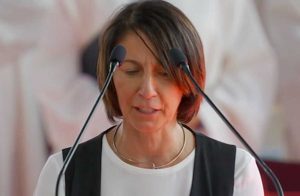 Genova - Egle Possenti, presidente del comitato che unisce i parenti delle vittime del crollo di Ponte Morandi