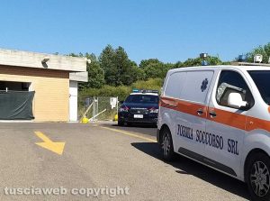 I carabinieri al pronto soccorso di Belcolle