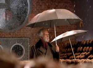 Cosimo Cinieri nello spot dei biscotti