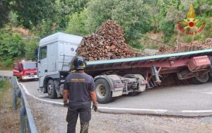 Castiglione della Pescaia - L'intervento dei vigili del fuoco