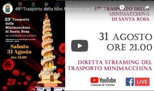 Diretta - Il trasporto della minimacchina di Santa Rosa al Pilastro