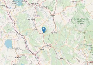 Terremoto tra Acquasparta e Massa Martana