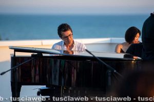 Tarquinia - Un momento di “Emozioni in musica sul mare al tramonto”