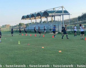 Sport - Calcio - L'allenamento della Nuova Pescia Romana