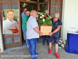 Viterbo - Il funerale di Luigi Matteucci